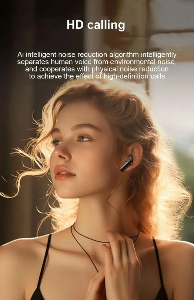 Alt view image 6 of 7 - NEW S510 TWS Wireless Headphones LED Power Earphones Digital