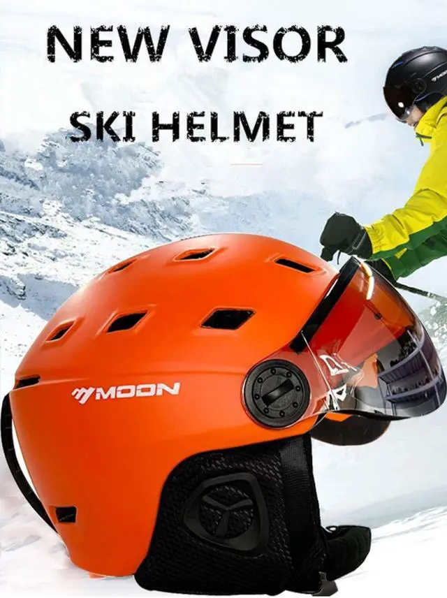 Main image of MOON Goggles Skiing Helmet Integrally-Molded PC+EPS High-Qua