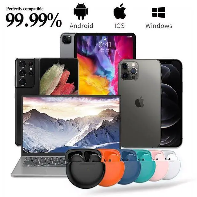 Alt view image 4 of 7 - PRO 6 Wireless Bluetooth Headset 5.3 Bluetooth Protocol Earp