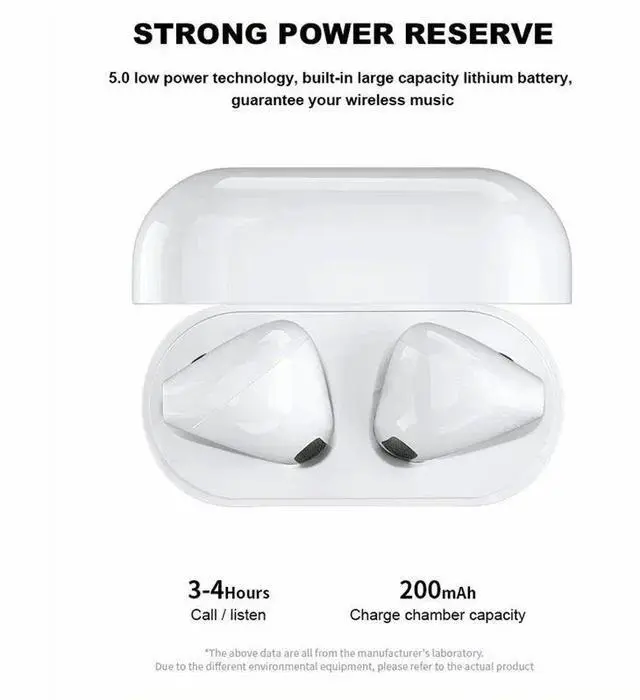 Main image of Pro 4 TWS Wireless Headphones Earphone Bluetooth Compatible