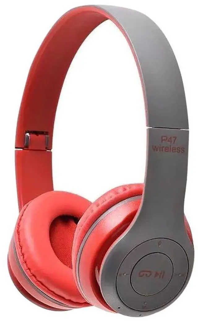 Alt view image 5 of 7 - Stereo P47 Wireless Headphones Bluetooth 5.0 Earphones Folda