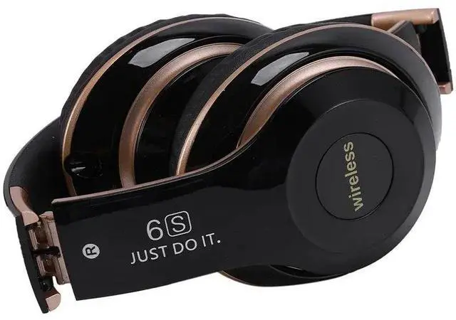 Alt view image 3 of 7 - A6S Wireless BT5.2 Foldable Headphones Over Ear Hi-Fi Stereo