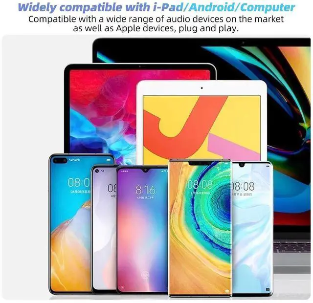 Alt view image 2 of 7 - Type C Wired Earphones For Apple iPhone 15 Pro Max In-Ear Wi