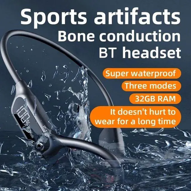 Alt view image 4 of 7 - Xiaomi X10 Swimming Bone Conduction IPX8 Waterproof Bluetoot