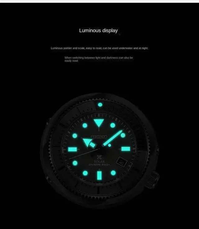 Alt view image 3 of 7 - SEIKO Men's Watch Prospex Sreet Sports Diver's 200M Green Di