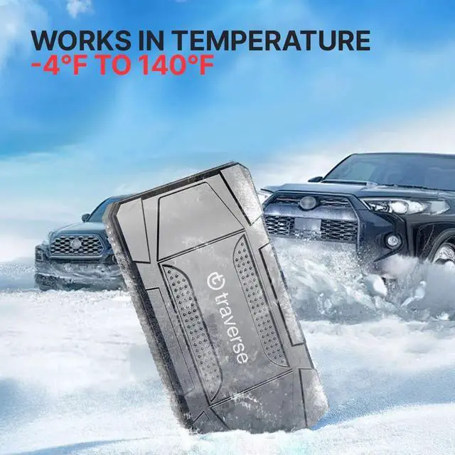 Alt view image 3 of 6 - Portable 800A Peak Smart Jump Starter & Power Bank with Emer