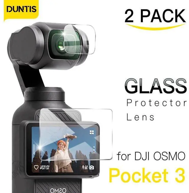Main image of Tempered Glass for DJI OSMO Pocket 3 Accessories Lens Protec