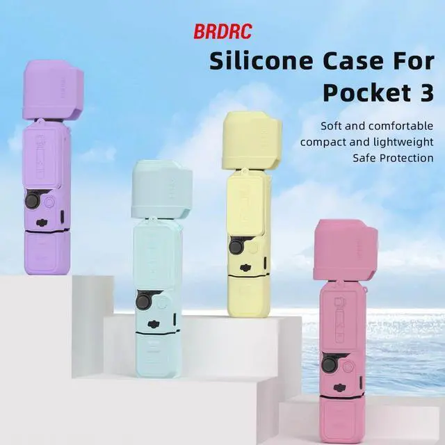 Main image of Case for DJI Osmo Pocket 3 Silicone Protective ver Anti-Scr