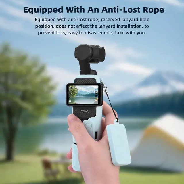 Alt view image 7 of 7 - Case for DJI Osmo Pocket 3 Silicone Protective ver Anti-Scr