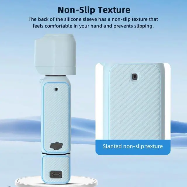 Alt view image 6 of 7 - Case for DJI Osmo Pocket 3 Silicone Protective ver Anti-Scr