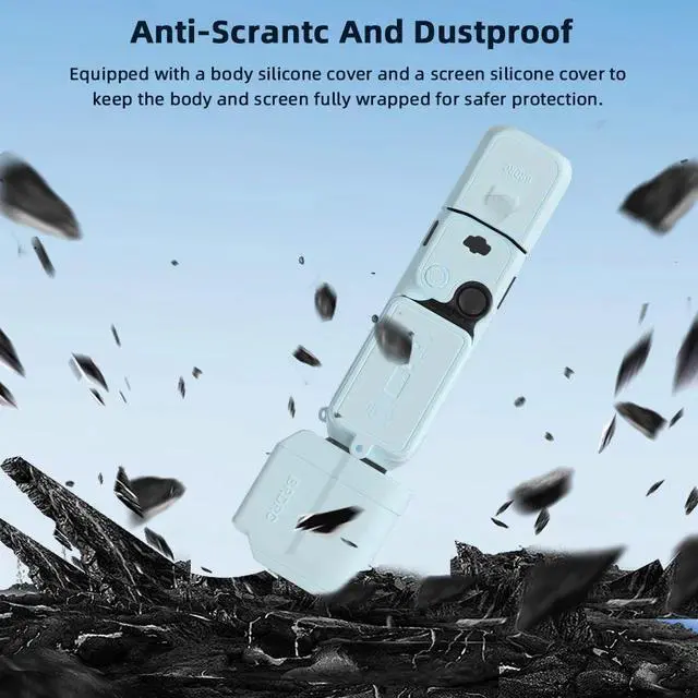 Alt view image 5 of 7 - Case for DJI Osmo Pocket 3 Silicone Protective ver Anti-Scr