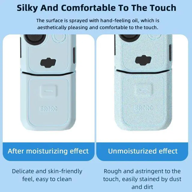 Alt view image 2 of 7 - Case for DJI Osmo Pocket 3 Silicone Protective ver Anti-Scr