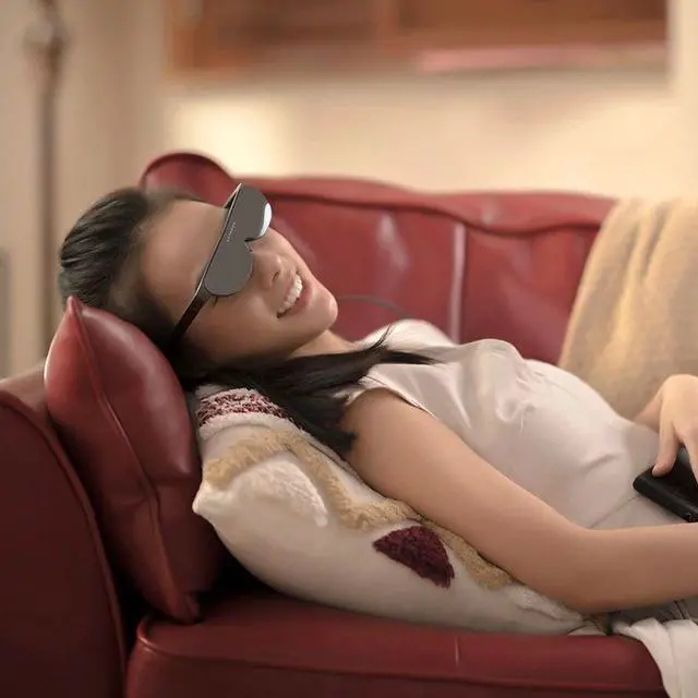 Alt view image 4 of 6 - GRAWOOW G330 Smart AR Glasses HD Movie Entertainment Games P