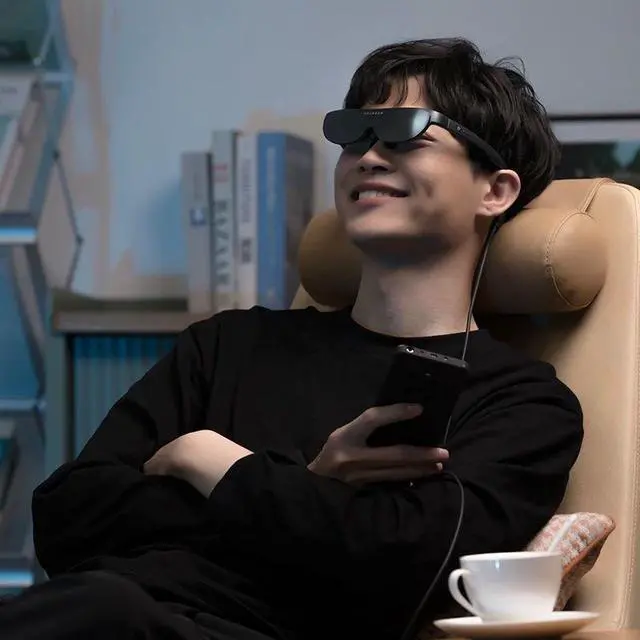 Alt view image 2 of 6 - GRAWOOW G330 Smart AR Glasses HD Movie Entertainment Games P