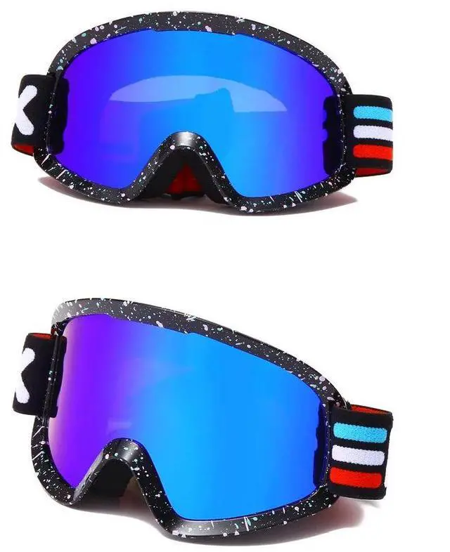 Alt view image 4 of 7 - ELAX BRAND NEW Double Layers Anti-Fog Ski Goggles Snow Snowb