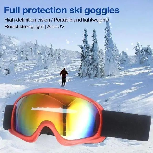 Alt view image 2 of 7 - Kids Snow Snowboard Goggles Anti-Fog Ski Goggles Snowboard G