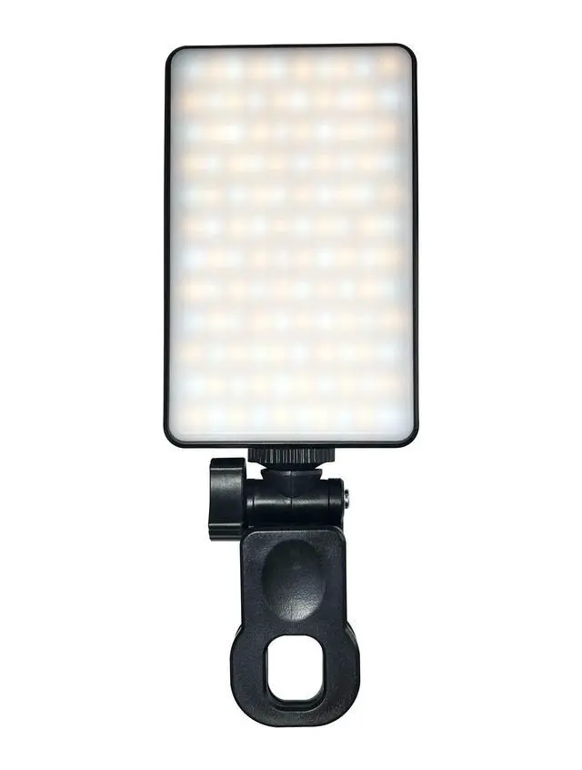 Alt view image 6 of 6 - LED Selfie Light Phone Fill Light 120 LED 3000mAh Rechargeab