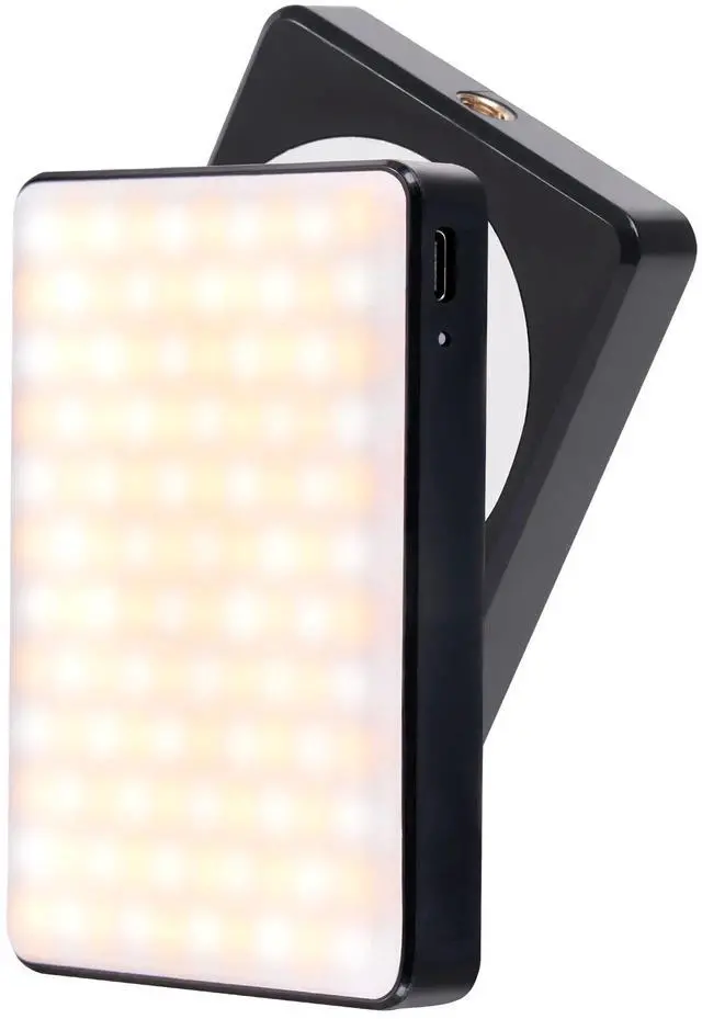 Alt view image 3 of 6 - LED Selfie Light Phone Fill Light 120 LED 3000mAh Rechargeab