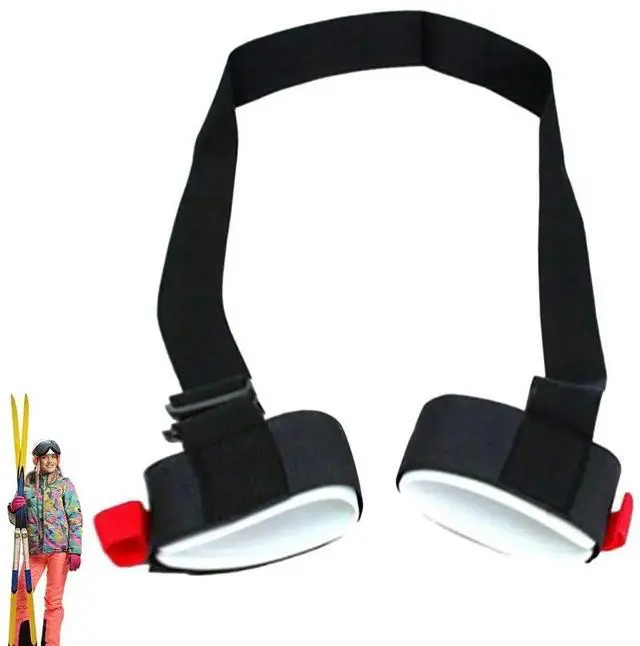 Main image of Ski and Pole Carrier Strap Adjustable Ski Shoulder Carrier S