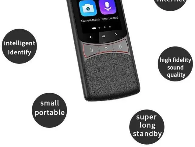Alt view image 6 of 7 - Offline voice translator intelligent portable 137language 4G