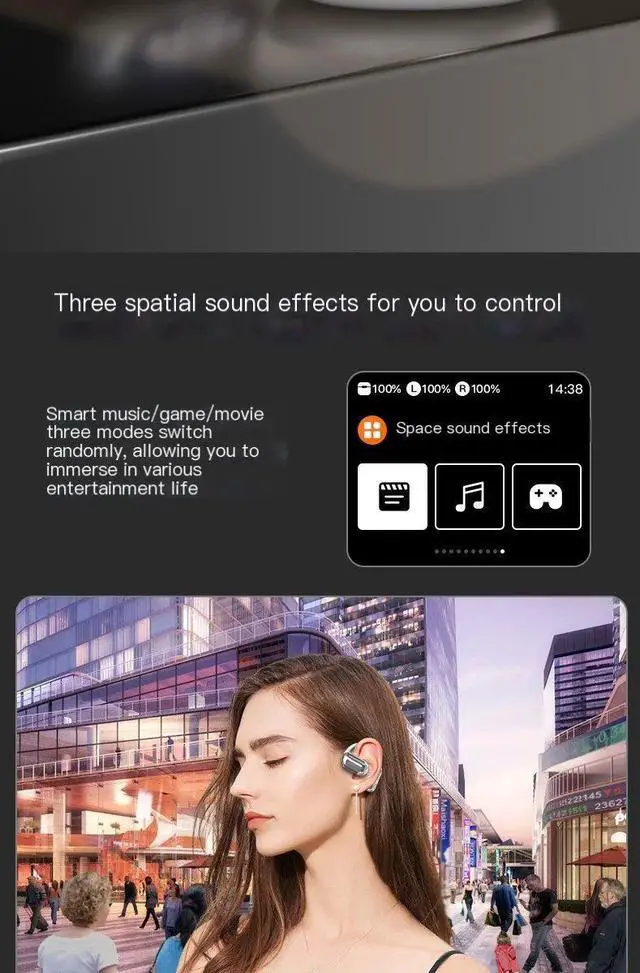 Alt view image 6 of 7 - AI Translator Earbuds Q16 Pro Real-Time Translators Headphon