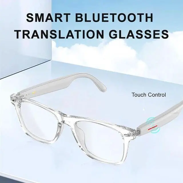 Main image of Smart translation bluetooth Glasses 144 Languages Real-Time