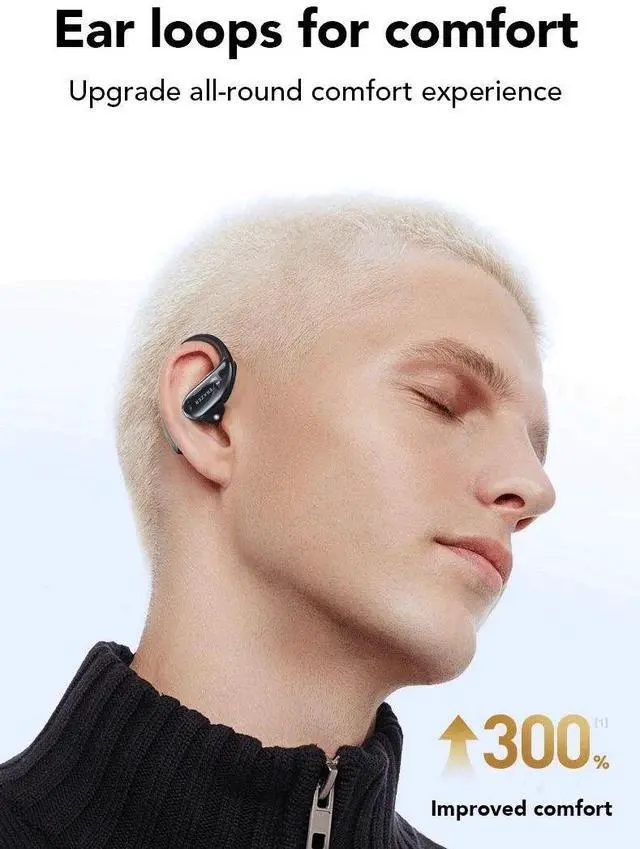 Alt view image 3 of 7 - ERAZER XT80pro TWS Wireless Bluetooth Earphones Sports Wirel