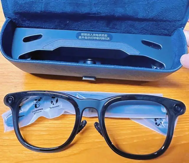 Alt view image 6 of 7 - 2025 RayNeo V3 4K Shooting Glasses 1440P Video 32GB SonyIMX6