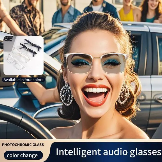 Alt view image 2 of 7 - 2025 NEW Smart Translation AI Glasses Multi Language Transla