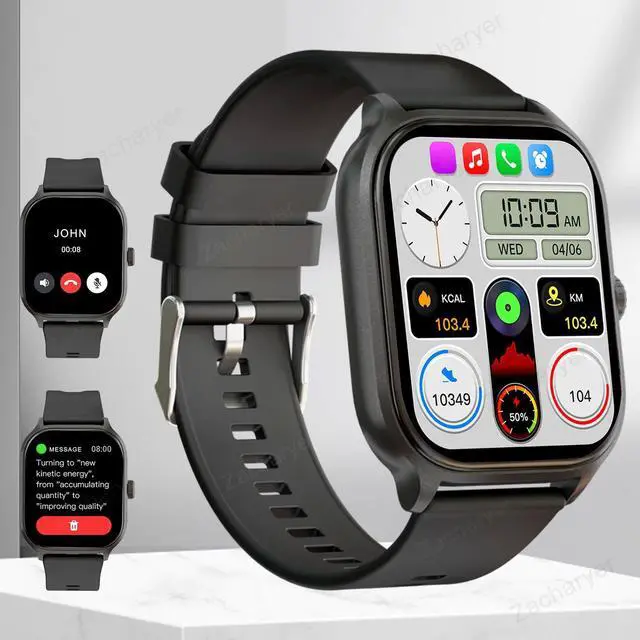 Alt view image 4 of 7 - Smart watch, wireless calling/dial, multi-Sport mode, callin