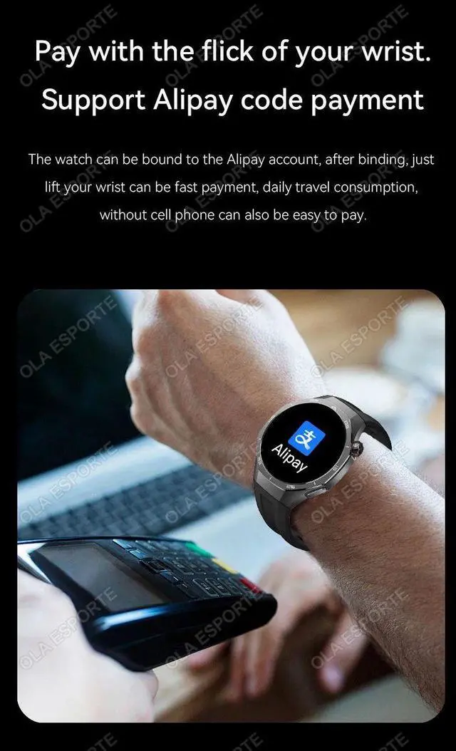 Alt view image 5 of 7 - 2025 New Watch GT5 Pro Smart Watch HD AMOLED Screen GPS Trac