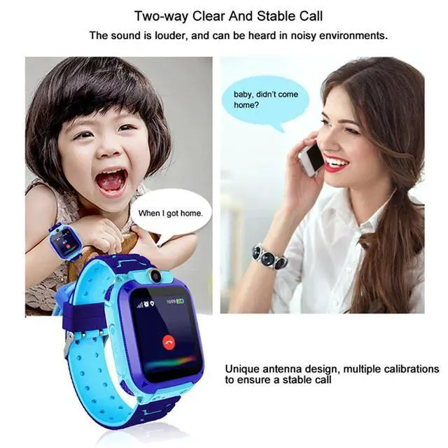 Alt view image 2 of 7 - Q12b Children Smart Watch Life Waterproof Kids Positioning C