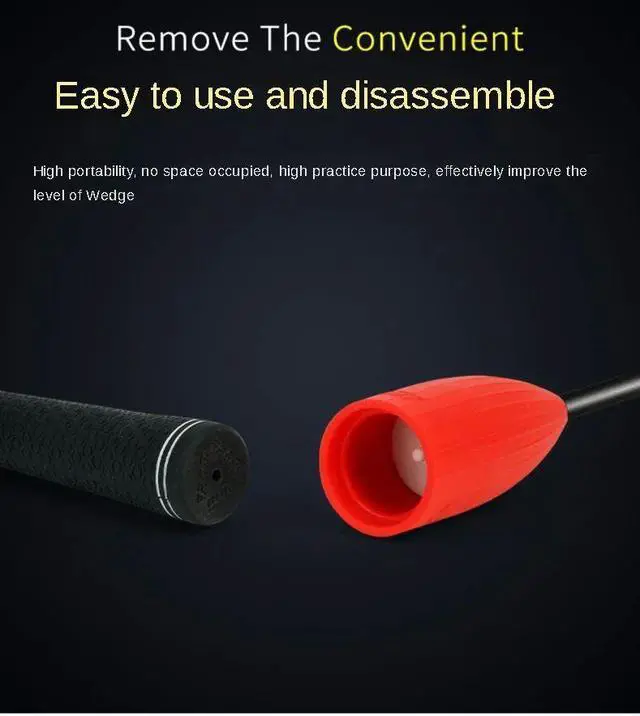 Alt view image 3 of 7 - PGM Lag Stick Golf Swing Training Golf Training Assisted Swi