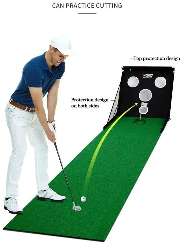 Alt view image 2 of 7 - PGM Indoor Golf Putting Home Golf Putter Multifunction Train