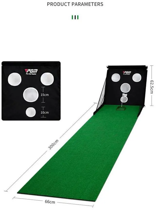 Alt view image 5 of 7 - PGM Indoor Golf Putting Home Golf Putter Multifunction Train