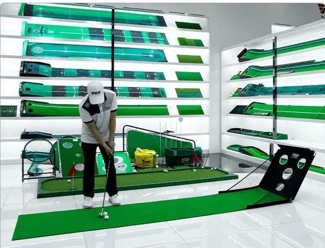 Alt view image 7 of 7 - PGM Indoor Golf Putting Home Golf Putter Multifunction Train