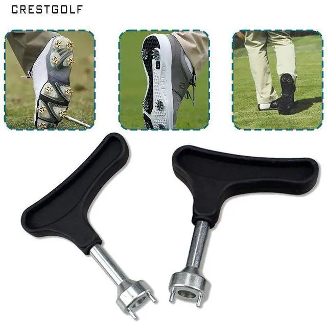 Alt view image 6 of 7 - Golf Spike Wrench Tool Ratchet Handle Golf Remover Ripper St