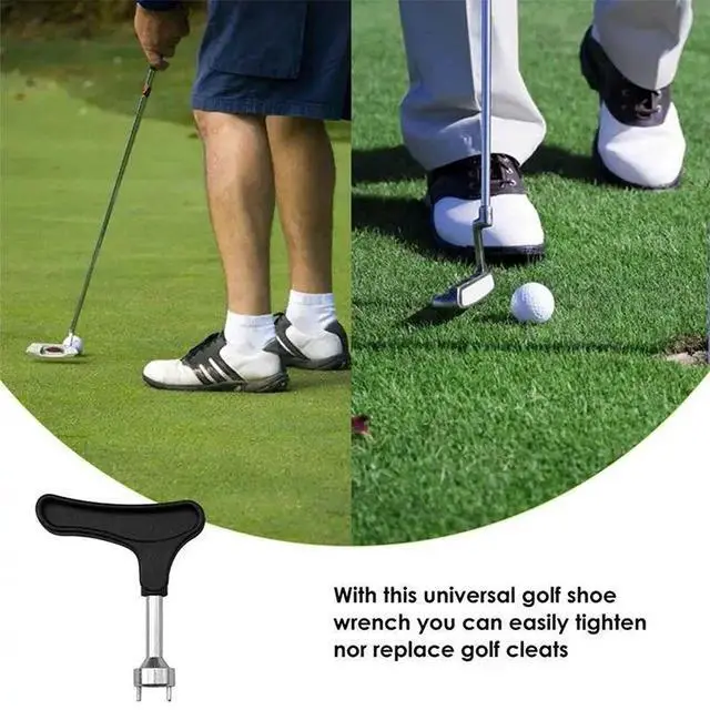 Alt view image 2 of 7 - Golf Spike Wrench Tool Ratchet Handle Golf Remover Ripper St