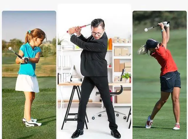 Alt view image 2 of 7 - PGM Golf Retractable Swing Practice Stick Indoor Golf Sound