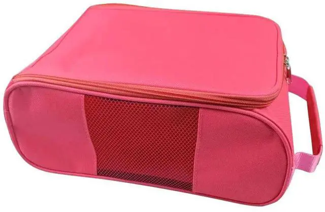 Alt view image 5 of 7 - Portable Mini Golf Shoe Bag Nylon Shoes Carrier Bags Lightw