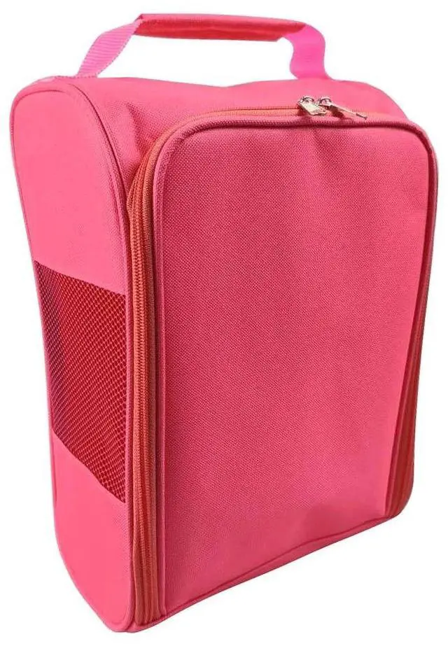 Alt view image 6 of 7 - Portable Mini Golf Shoe Bag Nylon Shoes Carrier Bags Lightw