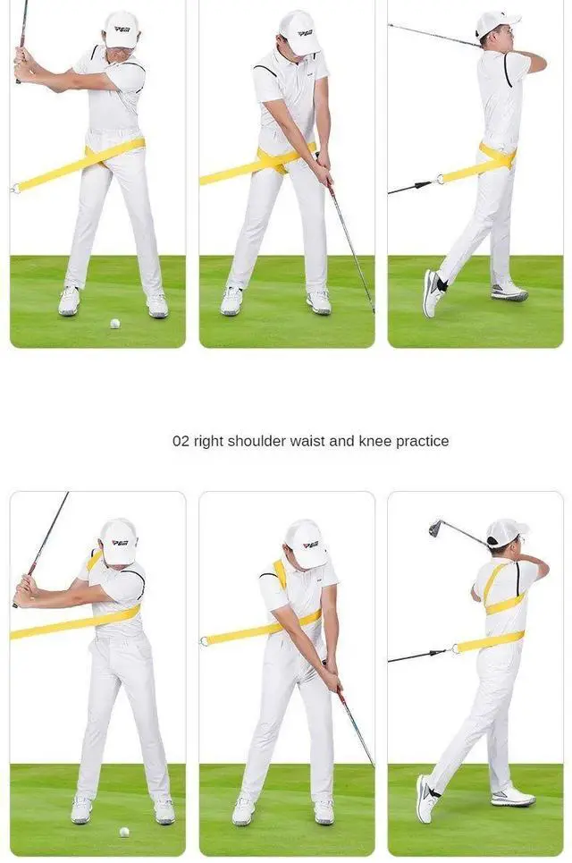 Alt view image 2 of 7 - PGM Golf Swing Twist Training Band Improves Explosive Power