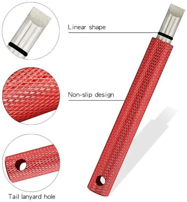 Alt view image 3 of 7 - Golf Club Grooving Sharpening Tool 4 Colors Styles Sharpener