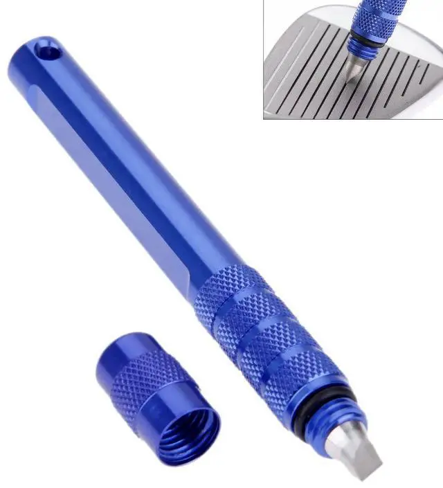Alt view image 7 of 7 - Golf Club Grooving Sharpening Tool 4 Colors Styles Sharpener