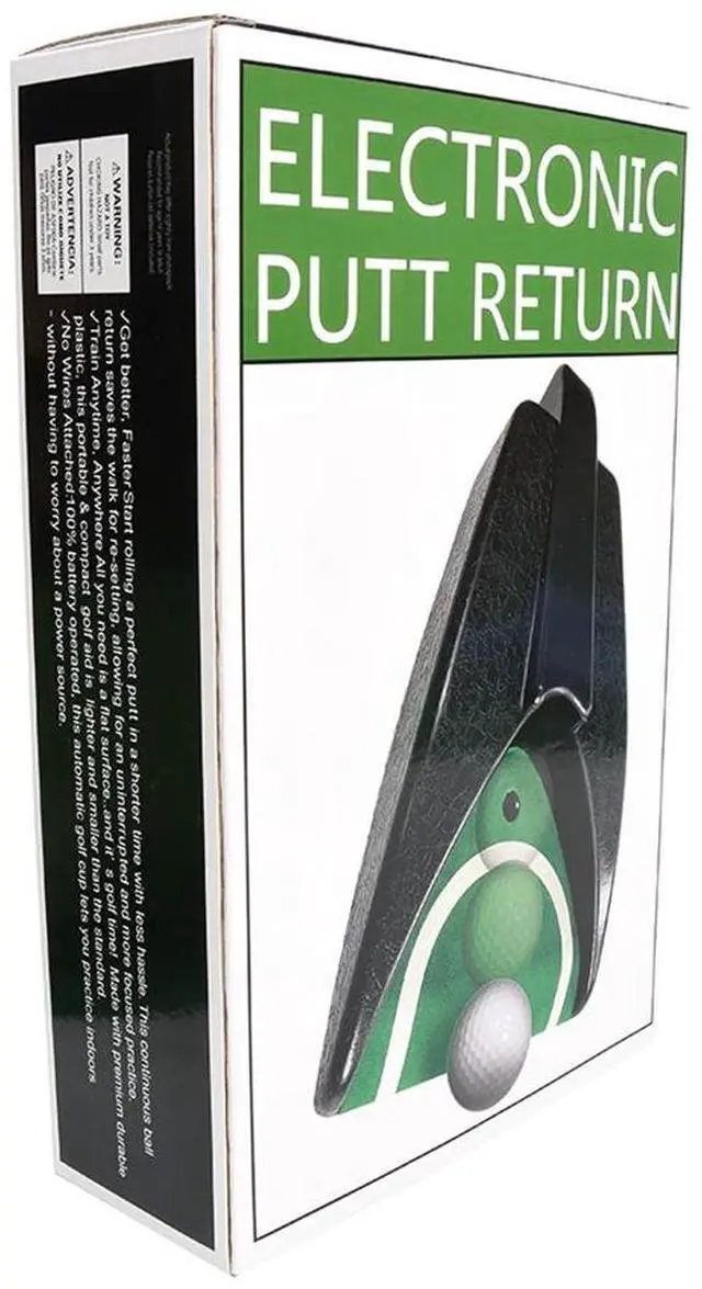 Alt view image 7 of 7 - Golf Automatic Putting Cup Golf Return Machine for Training