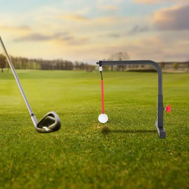 Alt view image 4 of 7 - Professional Golf Swing Training Aid, Height Adjustable Golf