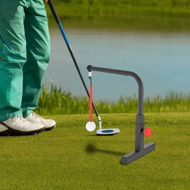 Alt view image 2 of 7 - Professional Golf Swing Training Aid, Height Adjustable Golf