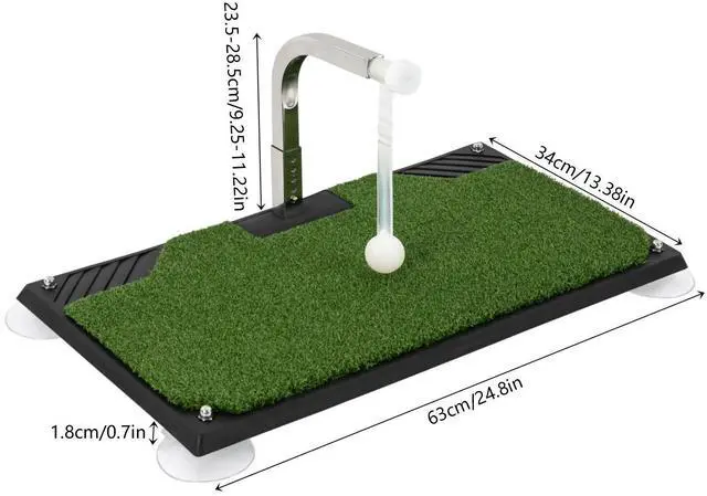 Alt view image 3 of 7 - Golf Training Equipment with 5 Height Adjustments, Club Prac