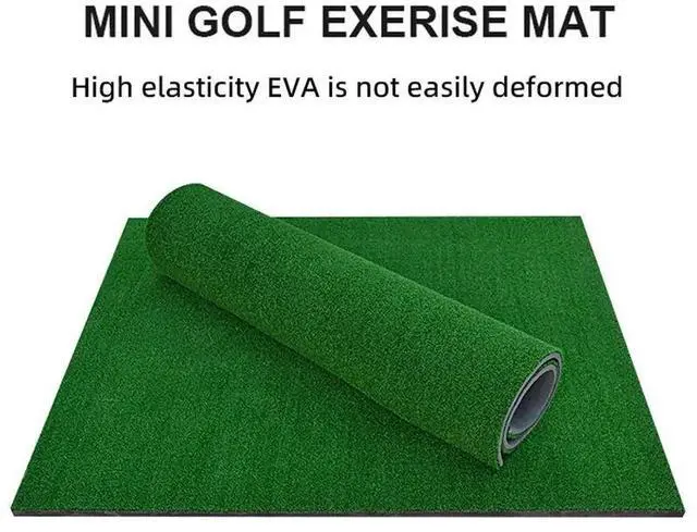Alt view image 7 of 7 - Golf Exercise Mat EVA Indoor Outdoor Golf Swing Practice Mat