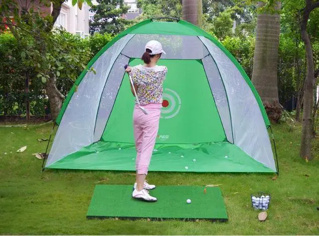 Alt view image 2 of 7 - PGM Golf Batting Cage Training Aids Indoor and Outdoorsports